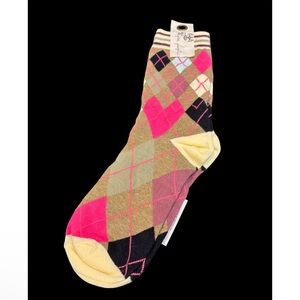 Free People Argyle Socks NWT